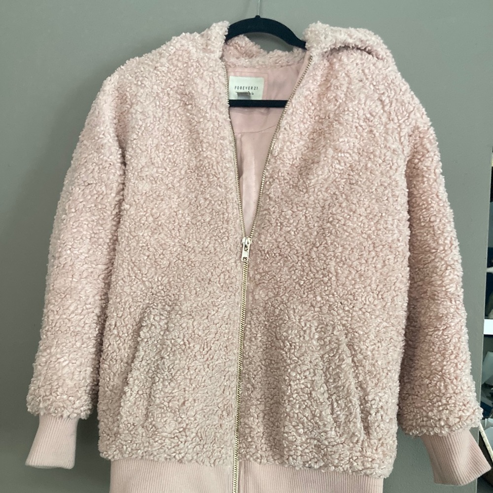 Pink Teddy coat